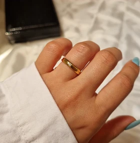 انگشتر استیل رنگ ثابت