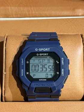 ساعت اسپرت طرح جی شاک جی200 بنفش تیره