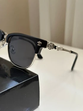 عینک کلاب مستر کروم هارتز کد 555 Chrome Hearts