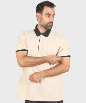 تیشرت یقه دار مردانه ساده 0597