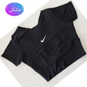 تیشرت کراپ پشت ضربدری زنانه