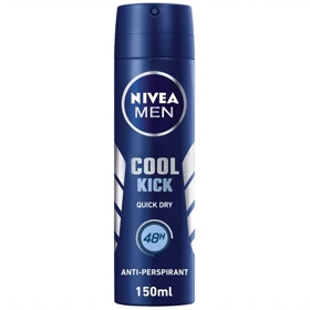 اسپری ضد تعریق مردانه نیوآ NIVEA MEN مدل 48H Cool Kick حجم 150ml