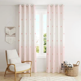 پرده اسپرت طرح ستاره مدل W5037