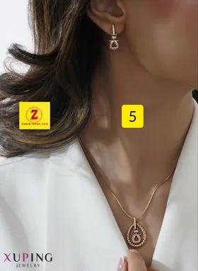 نیمست ژوپینگ زنانه طلایی طرح طلا