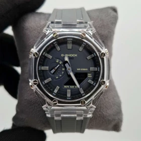 ساعت مچی مردانه و زنانه مدل G-Shock GA2100 طرح اورجینال، کیفیت عالی ، با بند رابر