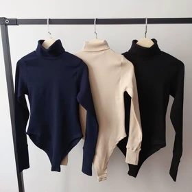 بادی یقه اسکی فینگر دار