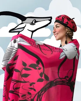 روسری مجلسی دخترانه طرح غزال