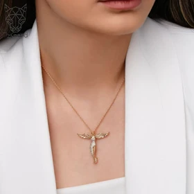 گردنبند فرشته دروازه بهشت ژوپینگ