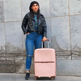 چمدان نشکن تیتان پلورا مدل TITANPLORA - TP6565L GO EXPERIENCE LARGE سایز بزرگ