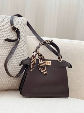 کیف فندی تک دسته 2237 (قهوه ای)