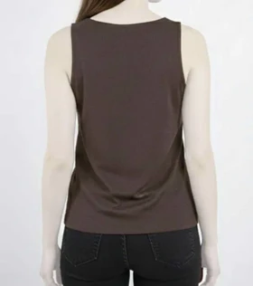 تاپ حلقه‌ای یقه گرد