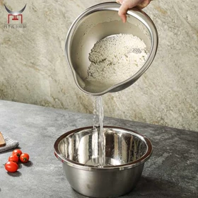 لگن آبکشی استیل