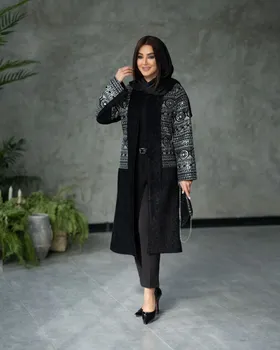 مانتو بلند مدل دلارای‌کد 2718