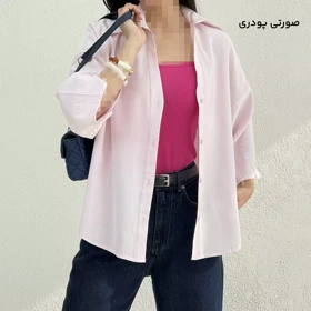 شومیز زنانه سیلک پشت پیله