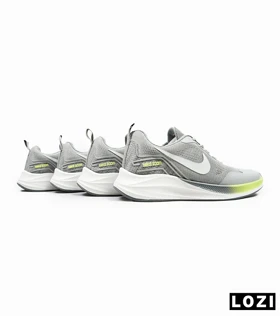 کفش کتانی مردانه و زنانه طوسی Nike air zoom