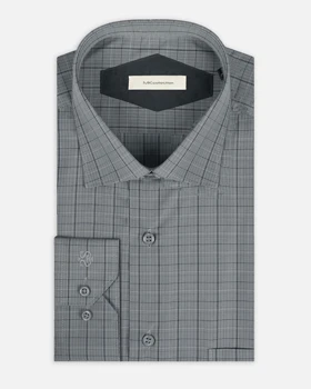 ام کی کالکشن پیراهن آستین بلند mk-22628-dark-gray