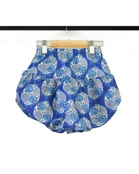 دامن قارچی طرح انار آبی