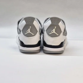 کتانی جردن 4 طوسی سفید رترو Air Jordan 4 Retro White Midnight