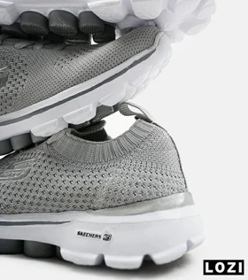 کفش کتانی بزرگ پا طوسی اسکیچرز SKECHERS