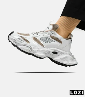 کفش کتانی سفید کرم BALENCIAGA