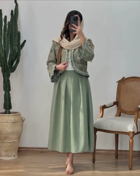 کت و دامن مروارید دوزی