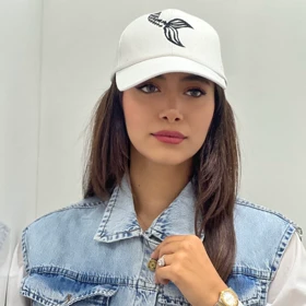 کلاه بیسبالی گلدوزی پری دریایی