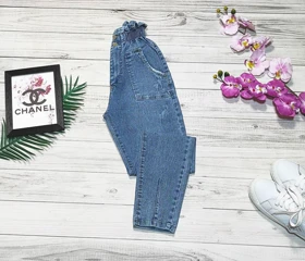 شلوار جین مدل مام فیت کد 10143