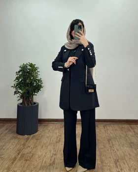 مانتو کتی دکمه دار پریان