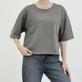 تیشرت زنانه باکسی GG