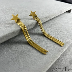 گوشواره زنانه مدل ستاره آبشاری 20366