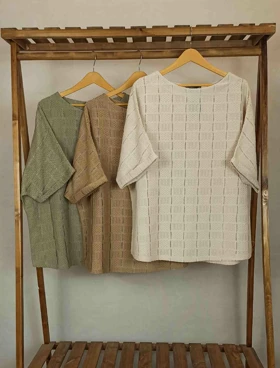 تیشرت قواره بزرگ (سفید)