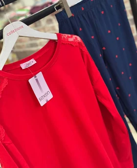 بلوز شلوار نرمال سکسن کد40272