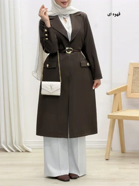 4294-مانتو مزونی سیلور