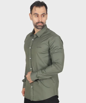 پیراهن مردانه آستین بلند ساده 0671