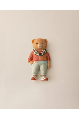 مگنت Madame Coco مدل Pour Bear رزین - چندرنگ