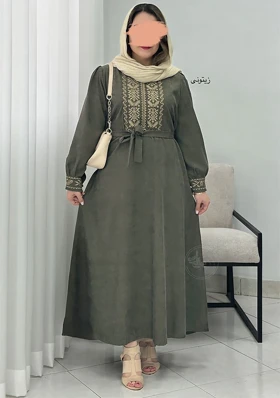 پیراهن مانتویی آذر