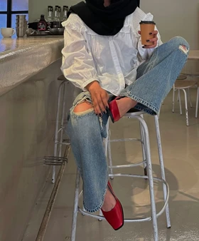 کفش پاشنه تخت