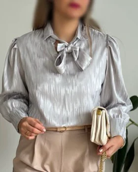 شومیز ساتن شادی