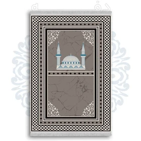 فرشینه از جنس پارچه هازان مخمل ترک طرح سجاده برند دفه کد DSJ 9