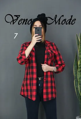 شومیز چهارخونه