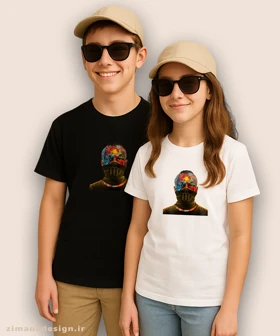 تیشرت بچگانه طرح تتلو کد 1038