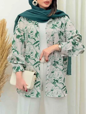 مانتو طرح دار آنیا