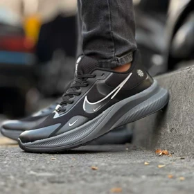 کفش نایک زوم مشکی طوسی بزرگپا کد 607000