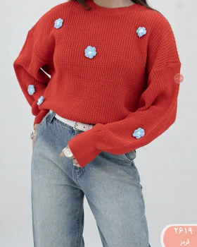 بلوزبافت گل 2619
