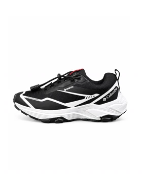 کفش کتانی رانینگ مردانه کلمبیا گورتکس مشکی سفید Columbia Goretex