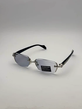عینک فریم لس کروم هارتز کد 2924 Chrome Hearts (نقره‌ای‌فوتوکرومیک)