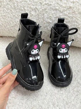 خرید پوتین بچه گانه ورنی