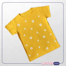 تیشرت گل بابونه(رنگبندی کامل)