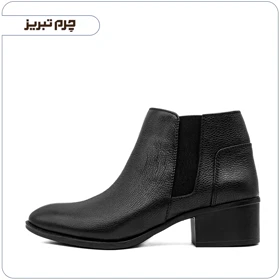 نیم بوت زنانه چرم تبریز مدل B620