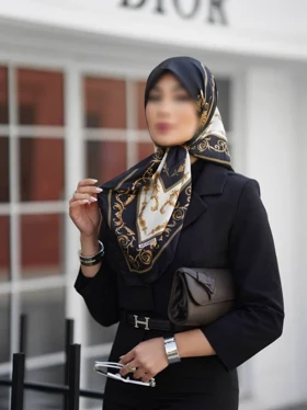 روسری مجلسی مدل دلوین کد140